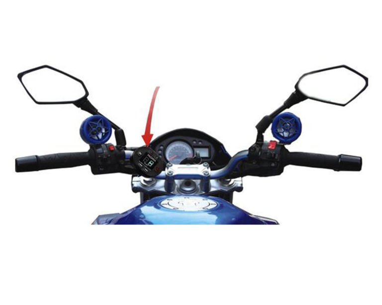 PAGARIA Bike Mp3 Player with Bluetooth & FM Radio Melody Media