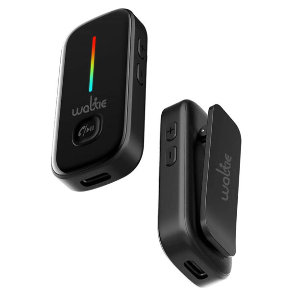 Walkie V5.3 Clip-ON Bluetooth Audio Receiver for Non-Bluetooth Headset/Speaker, with MIC for Hands-Free Call and Music for Home/Car Stereo, Type C, Dual Connectivity